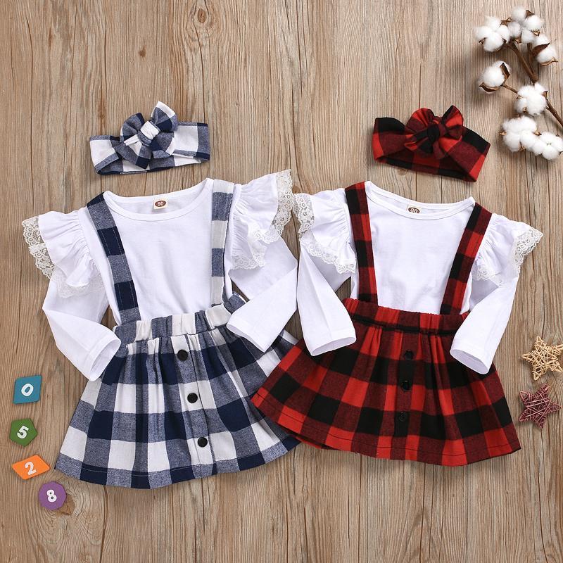 Baby Girl Plaid Suit-dress1, Light blue