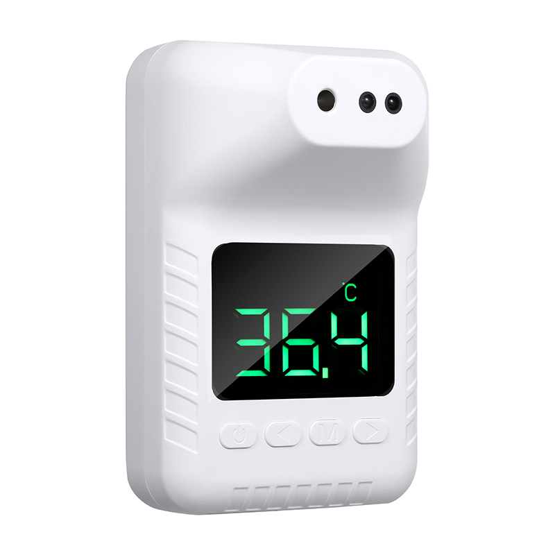 ALK K3X Non-contact Sensor Hanging Wall Mount Digital Infrared Thermometer LCD Display High Precision Body Temperature Test