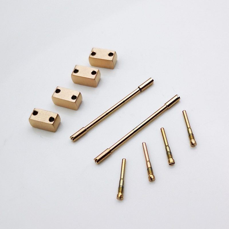 4 PCS Rose Gold Steel Connectors 4 PCS Rose Gold Screws 2 PCS Rose Gold 26.5mm / 1.2mm Screw Links Fit For AP 15400 15300 Royal Oak