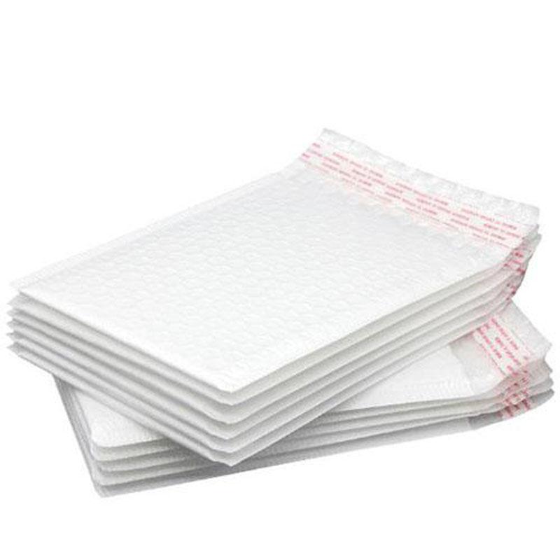 Waterproof White Pearl Film Bubble Envelope Mailing Bags Envelopes Padded Mailing Bag Self Sealing Packaging