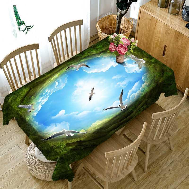 3d Mysterious Forest Tablecloth Christmas Green Plant Pattern Waterproof Thicken Rectangular and Round Table Cloth for Wedding1, Style d
3d Mysterious Forest Tablecloth Christmas Green Plant Pattern Waterproof Thicken Rectangular and Round Table Cloth for Wedding1, Style d