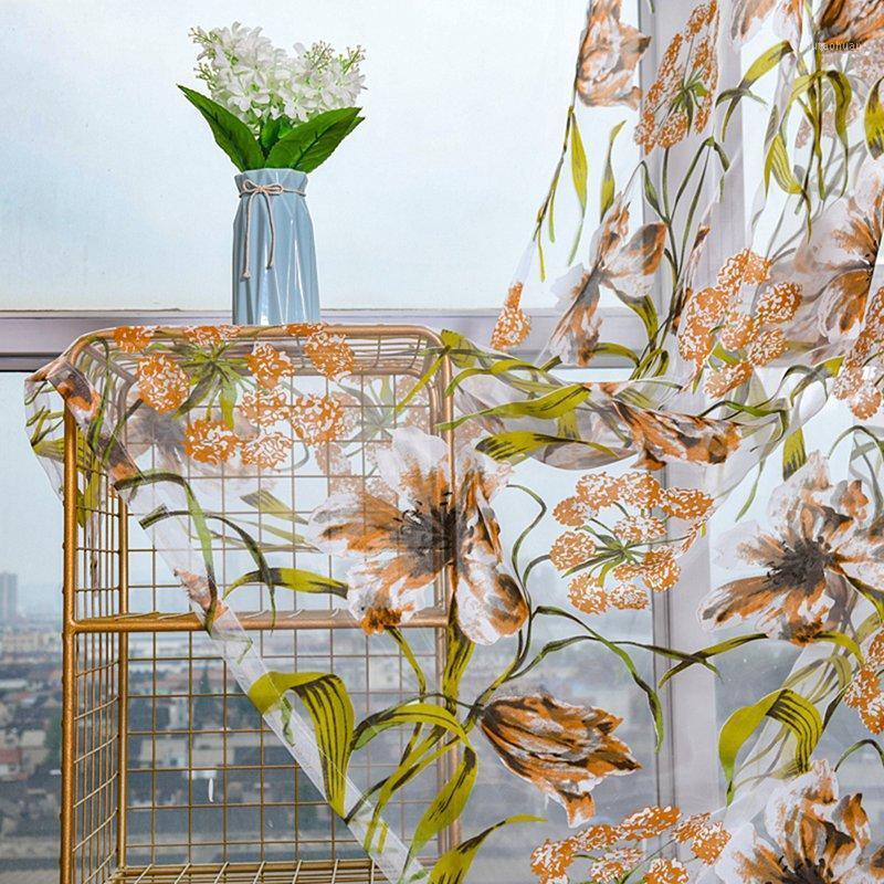 Printed White Strip Flower Curtain Balcony Printing Screens Curtain Tulle Bedroom Window For Living Room Home Garden Decoration1
Printed White Strip Flower Curtain Balcony Printing Screens Curtain Tulle Bedroom Window For Living Room Home Garden Decoration1