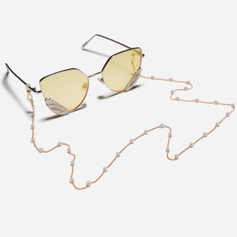 Sunglasses Frames Europe And The United States Cross-border Jewelry Simple Pearl Eyewear Chain Hanging Neck Anti-dropping Rope Real Gold1
Sunglasses Frames Europe And The United States Cross-border Jewelry Simple Pearl Eyewear Chain Hanging Neck Anti-dropping Rope Real Gold1