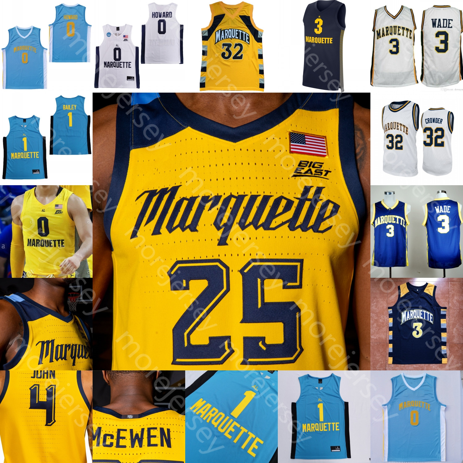 Custom 2020 Marquette Golden Eagles Basketball Jersey NCAA College Markus Howard Koby McEwen Sacar Anim Greg Elliott Theo John Cain Morrow, Navy
Custom 2020 Marquette Golden Eagles Basketball Jersey NCAA College Markus Howard Koby McEwen Sacar Anim Greg Elliott Theo John Cain Morrow, Navy