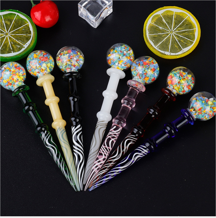 Colored Glass Dabber Tool Bag Wax Dab Rigs Smoking Stick Carve Tobacco Dry Herb Oil Nail Pipe For Water Bong Quartz Banger
Colored Glass Dabber Tool Bag Wax Dab Rigs Smoking Stick Carve Tobacco Dry Herb Oil Nail Pipe For Water Bong Quartz Banger