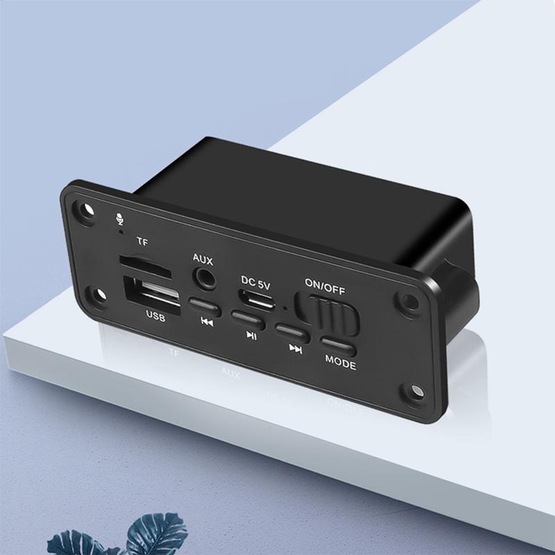 Hands-Free MP3 Player Decoder Board 2 x 3W DC 5V MP3 WMA Wireless Bluetooth 5.0 Decoder Board Audio Module USB FM TF R car
Hands-Free MP3 Player Decoder Board 2 x 3W DC 5V MP3 WMA Wireless Bluetooth 5.0 Decoder Board Audio Module USB FM TF R car