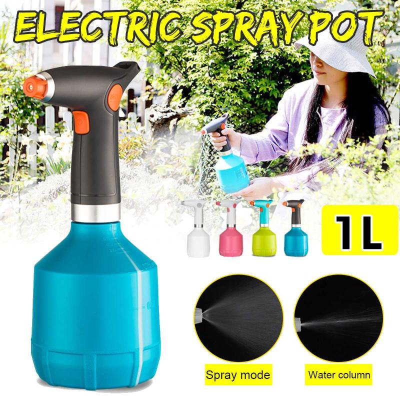 Watering Can Sprayer Bottle Water Spray 1L USB Gardening Electric Sprayer Bottle Kettle Sterilizer Plant Watering Tools, White
Watering Can Sprayer Bottle Water Spray 1L USB Gardening Electric Sprayer Bottle Kettle Sterilizer Plant Watering Tools, White