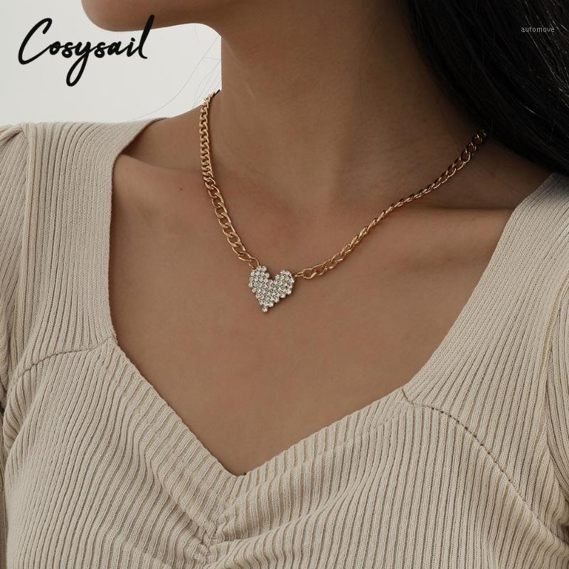 Cosysail Simple Rhinestone Love Heart Choker Necklace for Women Girl Minimalist Short Clavicle Necklac Charm Jewelry Gift 20211
Cosysail Simple Rhinestone Love Heart Choker Necklace for Women Girl Minimalist Short Clavicle Necklac Charm Jewelry Gift 20211