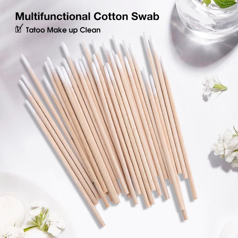 500pcs Disposable Ultra-small Cotton Swab Lint Free Micro Brushes Wood Cotton Buds Swabs Eyelash Extension Glue Removing Tools
500pcs Disposable Ultra-small Cotton Swab Lint Free Micro Brushes Wood Cotton Buds Swabs Eyelash Extension Glue Removing Tools