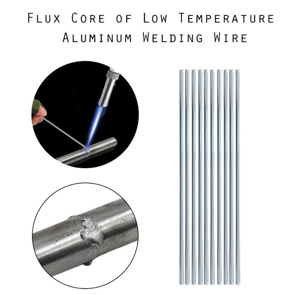 Aluminium Flux Cored Weld Wire Easy Melt Welding Rods for Aluminum Welding Soldering No Need Solder Powder
Aluminium Flux Cored Weld Wire Easy Melt Welding Rods for Aluminum Welding Soldering No Need Solder Powder