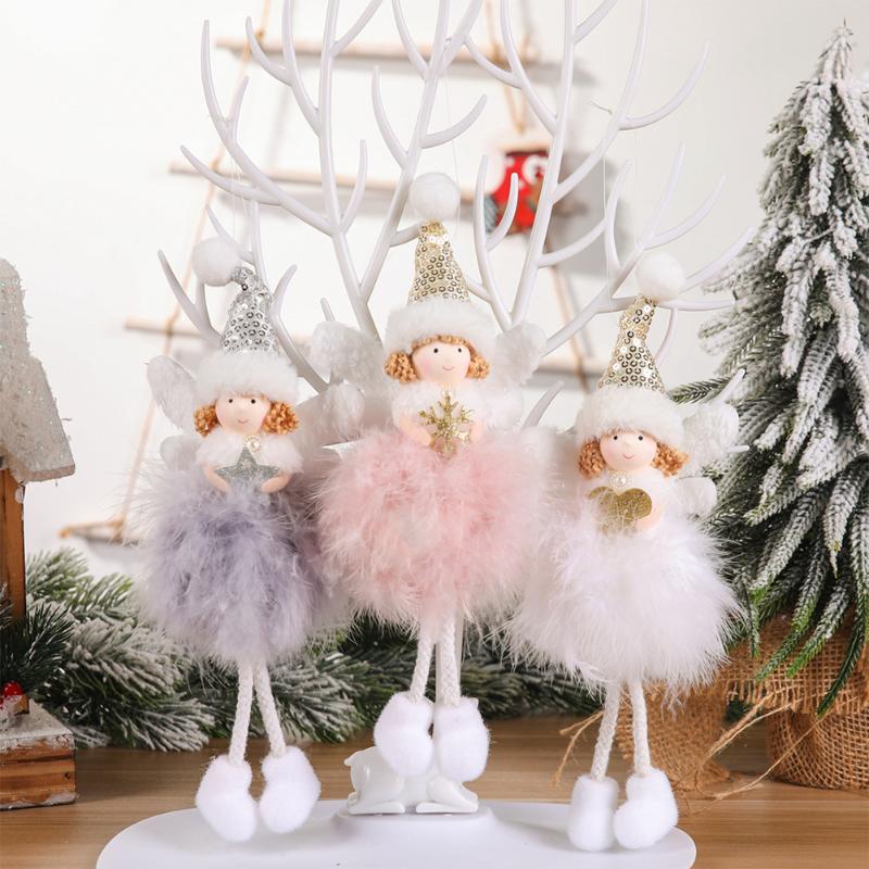 Christmas Angel Doll Pendant Xmas Tree Ornaments Christmas Decoration for home Navidad 2020 New Year 2021 Party Supplies
Christmas Angel Doll Pendant Xmas Tree Ornaments Christmas Decoration for home Navidad 2020 New Year 2021 Party Supplies