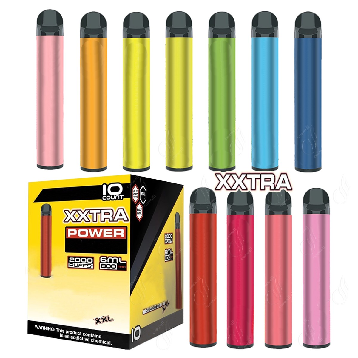 New Bang XXL XXTRA 2000Puffs Disposable Vape Device Pen 800mAh Power Battery Pre-filled 6ml Pod Cartridge Vapor e Cig Portable Bar Vaporizer
New Bang XXL XXTRA 2000Puffs Disposable Vape Device Pen 800mAh Power Battery Pre-filled 6ml Pod Cartridge Vapor e Cig Portable Bar Vaporizer