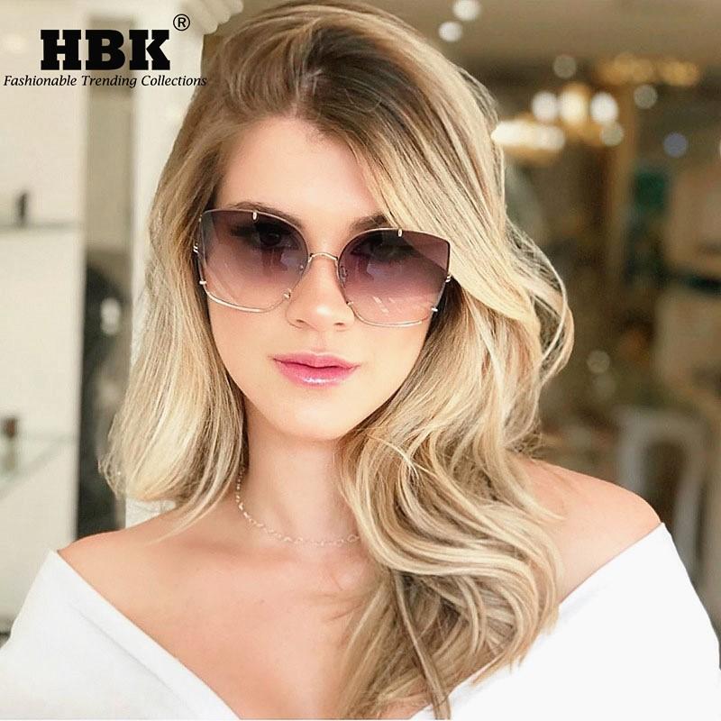 Sunglasses HBK 2021 Arrivals Square For Ladies Men Classic Gradient Lens Big Metal Frame High Quality Brand Design Eyewear
Sunglasses HBK 2021 Arrivals Square For Ladies Men Classic Gradient Lens Big Metal Frame High Quality Brand Design Eyewear