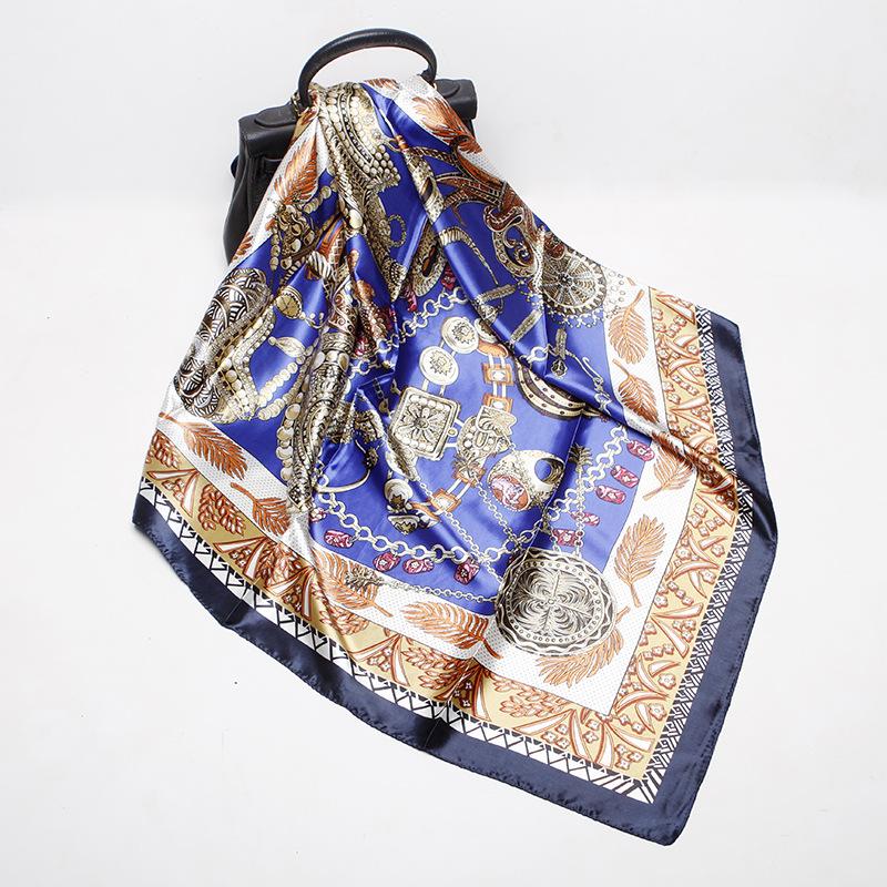2021 90x90 Feather ring Multipurpose women Silk twill scarf Satin square tie Hairband ladies foulard femme towel bufanda shawl
2021 90x90 Feather ring Multipurpose women Silk twill scarf Satin square tie Hairband ladies foulard femme towel bufanda shawl