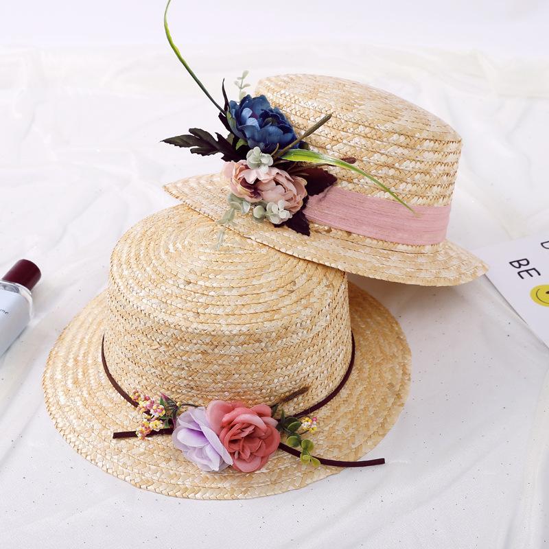 Wide Brim Hats Simulation FLOWER Straw Hat Summer Ma'am Flat Edge Sunscreen Sun Outdoors Go On A Journey Sandy Beach
Wide Brim Hats Simulation FLOWER Straw Hat Summer Ma'am Flat Edge Sunscreen Sun Outdoors Go On A Journey Sandy Beach