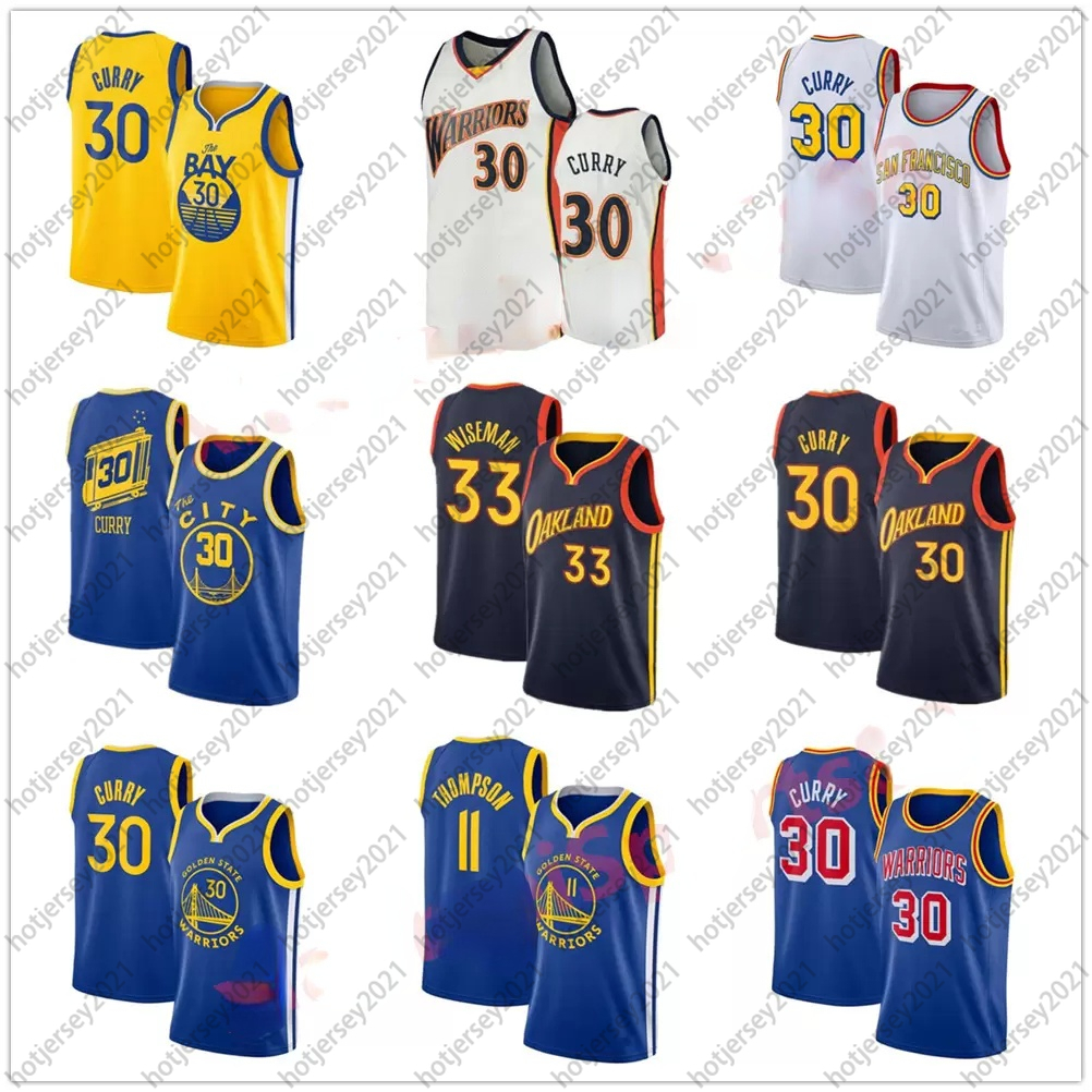 Vintage Stephen 30 Curry City Basketball Jersey 33 Wiseman Klay 11 Thompson Sleeveless Blue White Sports Shirt Jerseys, As shown in illustration 
Vintage Stephen 30 Curry City Basketball Jersey 33 Wiseman Klay 11 Thompson Sleeveless Blue White Sports Shirt Jerseys, As shown in illustration