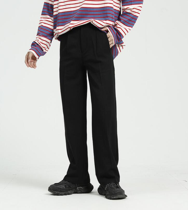 2020 Men Casual Straight Suit Pant Male Japan Korea Style Loose Vintage Fashion Streetwear Trousers Wide Leg Pants w1160, Gray
2020 Men Casual Straight Suit Pant Male Japan Korea Style Loose Vintage Fashion Streetwear Trousers Wide Leg Pants w1160, Gray