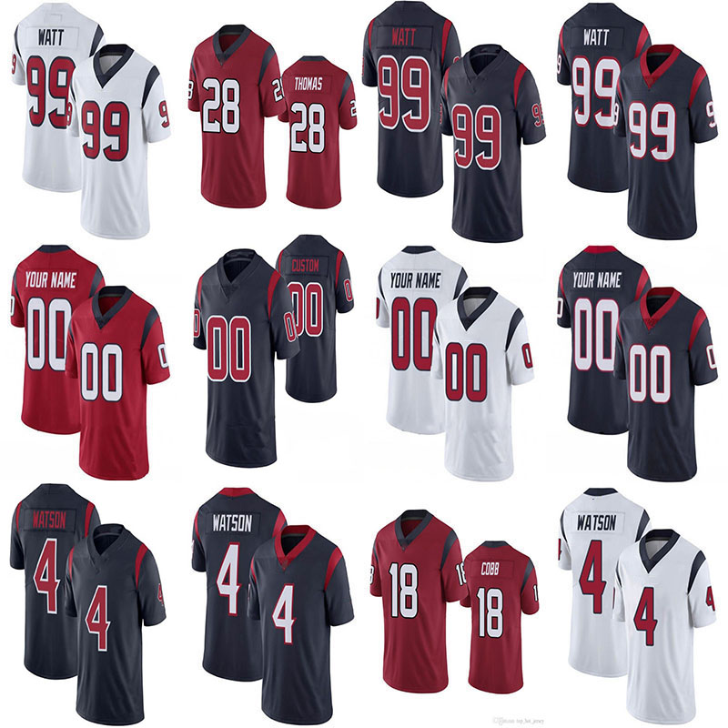 4 Deshaun Watson Custom Football Jerseys J.J. Watt Michael Thomas David Johnson Brandin Cooks Randall Cobb AJ McCarron Andrew Brown Mens Womens Youth jersey
4 Deshaun Watson Custom Football Jerseys J.J. Watt Michael Thomas David Johnson Brandin Cooks Randall Cobb AJ McCarron Andrew Brown Mens Womens Youth jersey