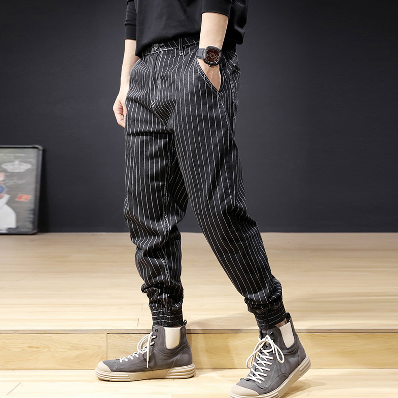 2021 New Japanese Vintage Designer Fashion Men Jeans Loose Fit Stripe Spliced Casual Cargo Pants Hip Hop Joggers Winter Warm Trousers Cjm6, Black velvet
2021 New Japanese Vintage Designer Fashion Men Jeans Loose Fit Stripe Spliced Casual Cargo Pants Hip Hop Joggers Winter Warm Trousers Cjm6, Black velvet