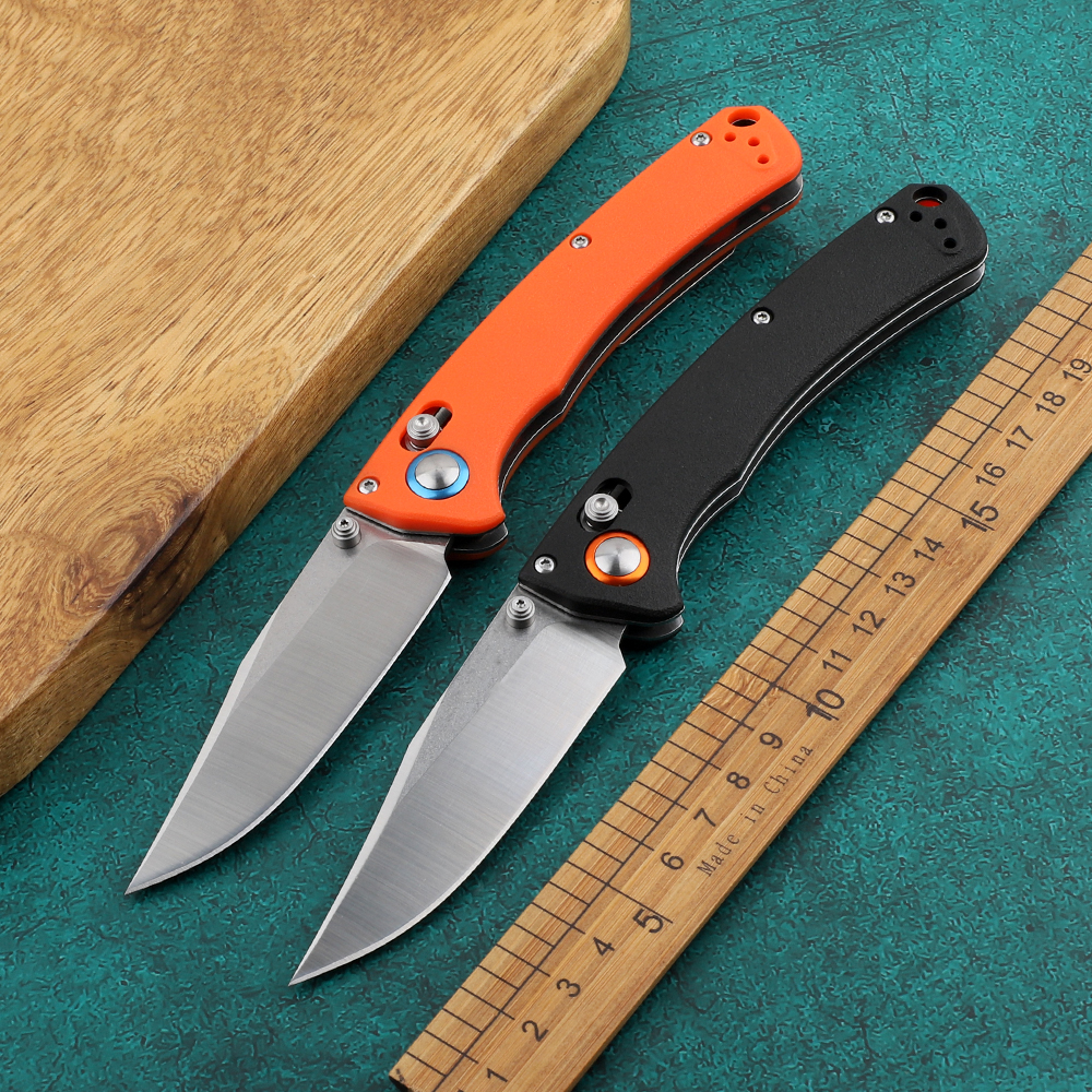 15080 Mini Crooked River Mark D2 Blade Nylon fiber handle folding Fruit Utility Pocket Survival hunting EDC Tool camping knife
15080 Mini Crooked River Mark D2 Blade Nylon fiber handle folding Fruit Utility Pocket Survival hunting EDC Tool camping knife