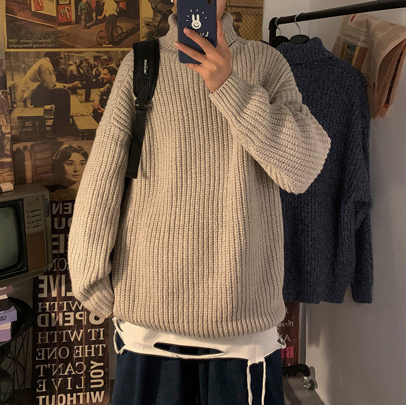 Sweater 2021 Male Autumn Thin New Collar High Shirt Long Nightgown Young Clothing PHIO, Blue
Sweater 2021 Male Autumn Thin New Collar High Shirt Long Nightgown Young Clothing PHIO, Blue