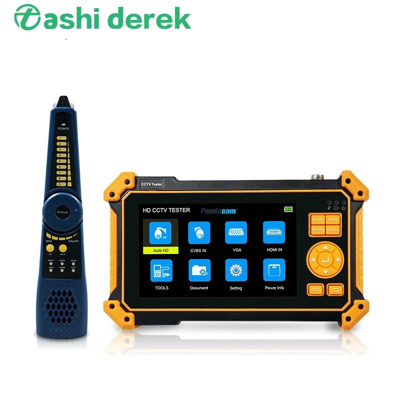 Auto HD High Resolution Security Camera Tester Discovery IP CVI/TVI/AHD Rapid ONVIF WANGLU CCTV TESTER Cable Tracer Optional
Auto HD High Resolution Security Camera Tester Discovery IP CVI/TVI/AHD Rapid ONVIF WANGLU CCTV TESTER Cable Tracer Optional