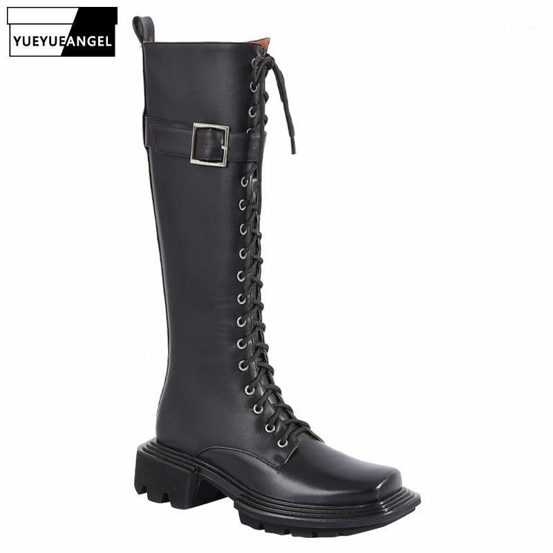 Genuine Leather Square Toe Lace Up High Boots Womens Height Increasing Slip-On Natural Cowhide Winter Warm Half Knee Boots1, Black
Genuine Leather Square Toe Lace Up High Boots Womens Height Increasing Slip-On Natural Cowhide Winter Warm Half Knee Boots1, Black