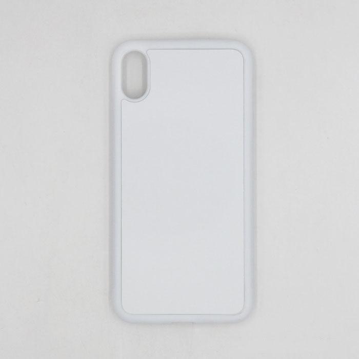 Blank 2D Sublimation Case TPU+PC Heat Transfer Phone Cases Ful Cover for iPhone 12 Mini 11 Pro Max for Samsung with Aluminum Inserts