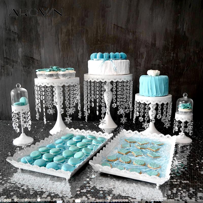 JAROWN Crystal Pendant Iron Cake Stand Wedding Props Acrylic Decoration European Cake Plate Home Birthday Party Candy Dish Tray
JAROWN Crystal Pendant Iron Cake Stand Wedding Props Acrylic Decoration European Cake Plate Home Birthday Party Candy Dish Tray