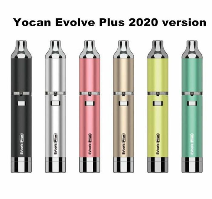 100% Authentic Yocan Evolve Plus 2020 Version 1100mAh Battery Wax Vaporizer Whit QDC Quartz Dual Coil Stealth Vape Pen
100% Authentic Yocan Evolve Plus 2020 Version 1100mAh Battery Wax Vaporizer Whit QDC Quartz Dual Coil Stealth Vape Pen