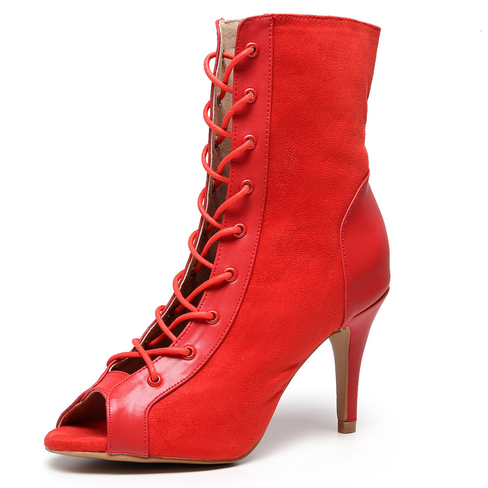 Jazz Dancing Shoes Latin Pattern Woman Discounts Ballroom Ladies Tap Small Feet to Dance Boots El7l, Six inches heel 1
Jazz Dancing Shoes Latin Pattern Woman Discounts Ballroom Ladies Tap Small Feet to Dance Boots El7l, Six inches heel 1