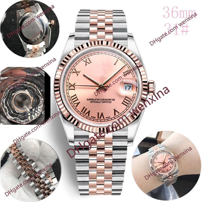 20 Colour Waterproof Woman Watches.roman Numerals Equipped With Stable 2813 Stainless Steel Automatic Watches And 36 Mm Watches, 03
20 Colour Waterproof Woman Watches.roman Numerals Equipped With Stable 2813 Stainless Steel Automatic Watches And 36 Mm Watches, 03