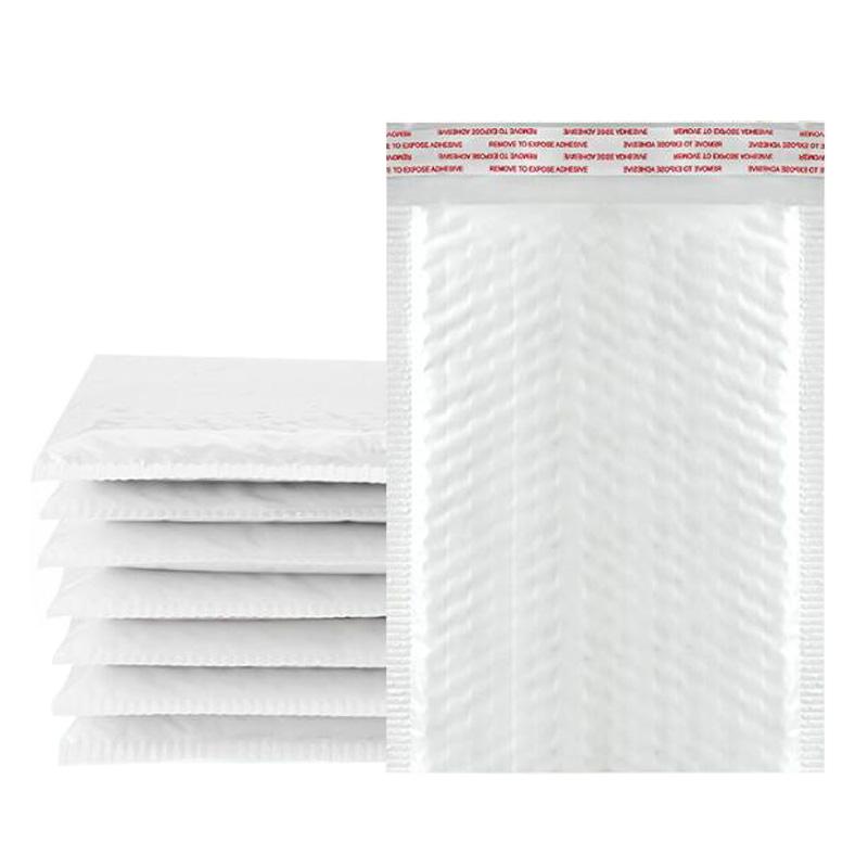 Waterproof White Pearl Film Bubble Envelope Mailing Bags Envelopes Padded Mailing Bag Self Sealing Packaging