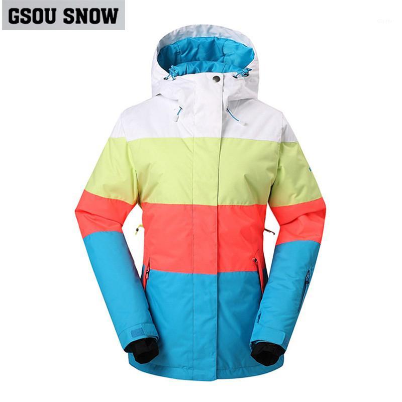 GSOU SNOW Women Ski Jacket Four Color Waterproof Windproof Warm Korean Ski Jackets Outdoor Winter Coat Female Jackets1, Colour2
GSOU SNOW Women Ski Jacket Four Color Waterproof Windproof Warm Korean Ski Jackets Outdoor Winter Coat Female Jackets1, Colour2
