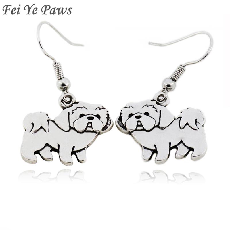 Fei Ye Paws Vintage Cute Shih Tzu Dog Charms Drop Earring Animal Big Statement Dangle Earrings For Women Girl Party Gift Jewelry
Fei Ye Paws Vintage Cute Shih Tzu Dog Charms Drop Earring Animal Big Statement Dangle Earrings For Women Girl Party Gift Jewelry