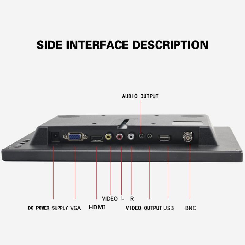Monitors 11.6Inch IPS Monitor Hd 1366*768 Display Supports Game Console/Computer Split Screen/Monitor Devices For Ps4
Monitors 11.6Inch IPS Monitor Hd 1366*768 Display Supports Game Console/Computer Split Screen/Monitor Devices For Ps4