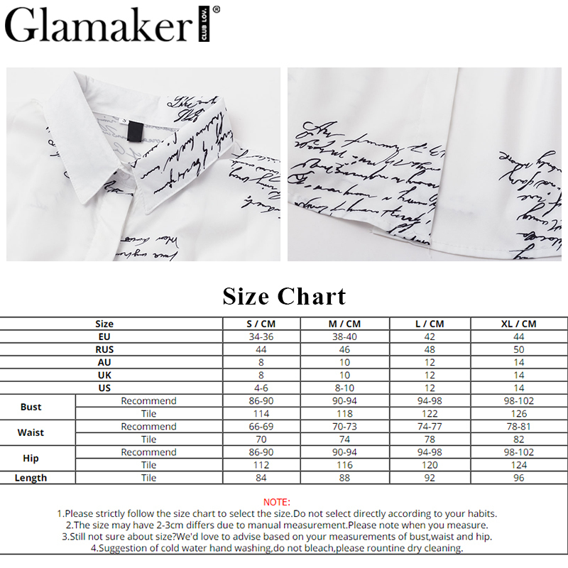 Glamaker Letter Print Sexy Mini Short Shirt Dress Women White Long Sleeve Party Club Summer Elegant Bodycon T200319 B4