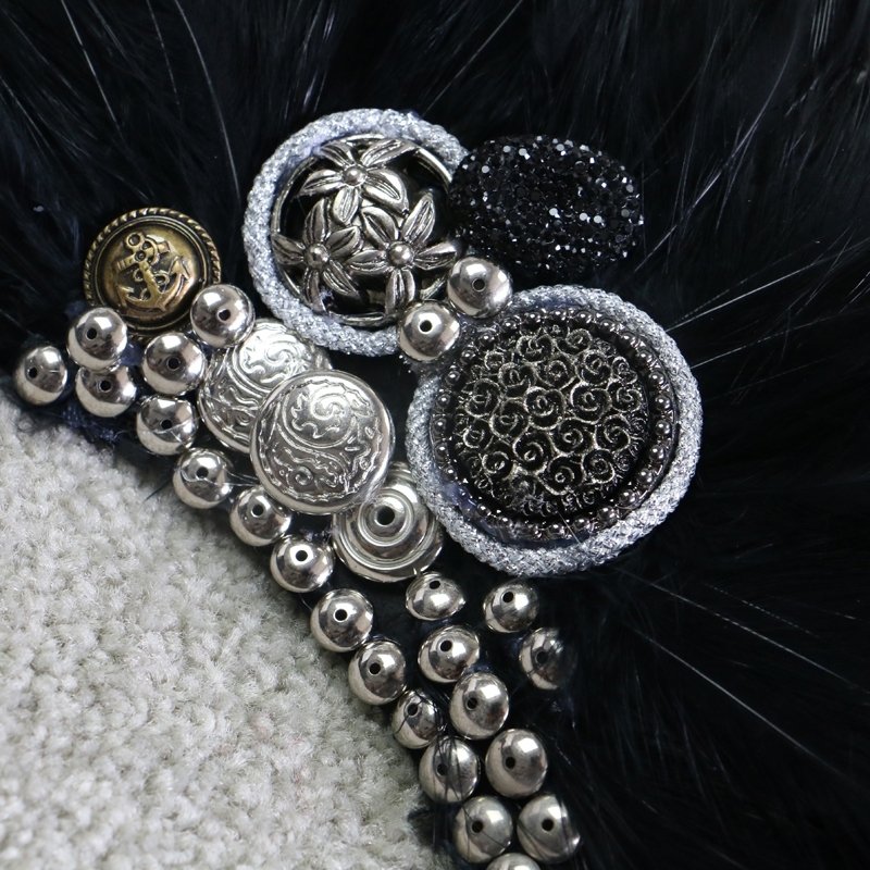 Boutonniere Clips Collar Brooch Pin Wedding Bussiness Suits Banquet Brooch Black Feather Anchor Flower Corsage Party Bar Singer LJ201007