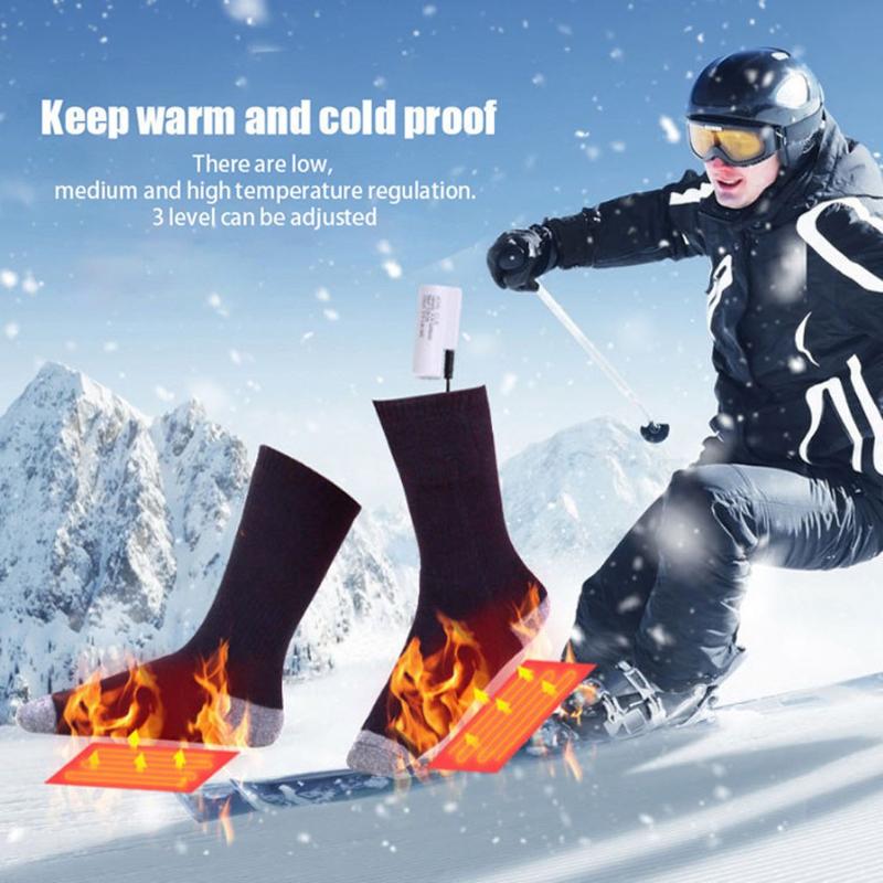 Heating Heated Socks For Women Mem Help Warm Cold Feet Rechargeable Battery USB Charging Winter Warm Thermal Skiing Sports, Black
Heating Heated Socks For Women Mem Help Warm Cold Feet Rechargeable Battery USB Charging Winter Warm Thermal Skiing Sports, Black