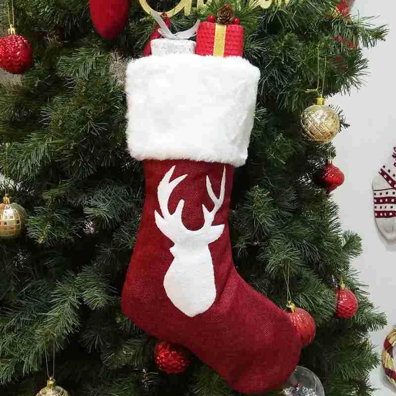 Large Christmas Stocking Elk Pattern Sock Gift Holder Christmas Tree Decoration New Year Gift Bags Candy Bags1
Large Christmas Stocking Elk Pattern Sock Gift Holder Christmas Tree Decoration New Year Gift Bags Candy Bags1