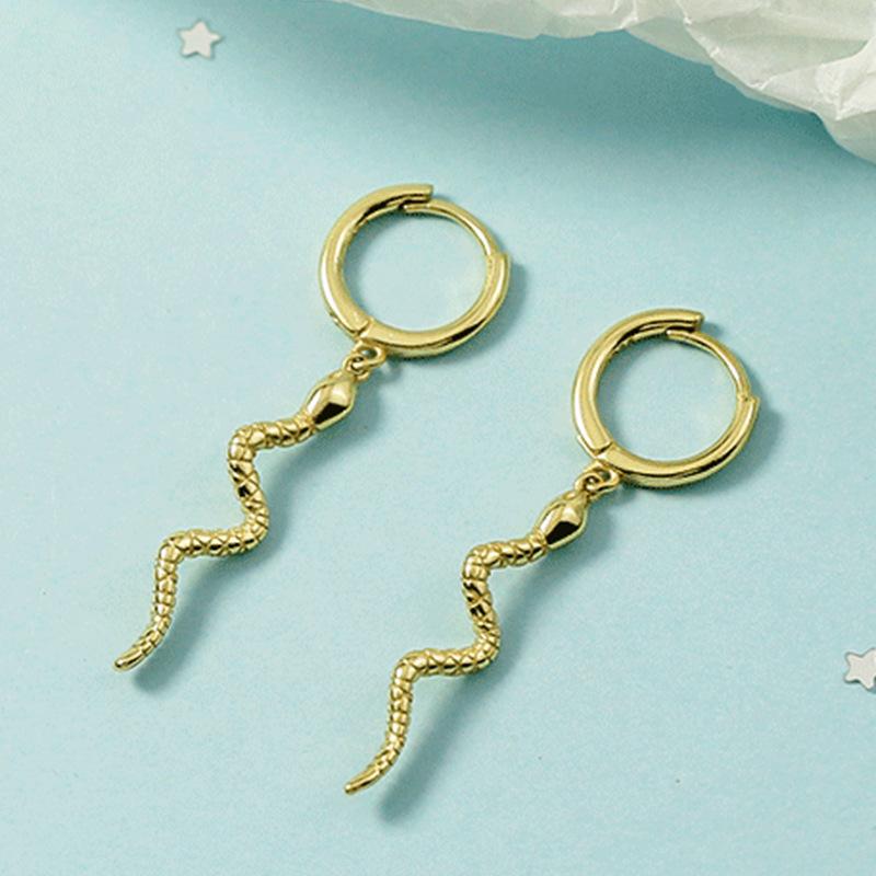 Women's Punk Style Animal Snake Earrings For Women Cute Sweet Snakelike Pendant Stud Earrings
Women's Punk Style Animal Snake Earrings For Women Cute Sweet Snakelike Pendant Stud Earrings