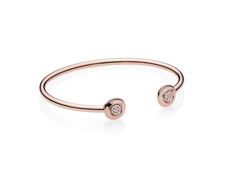 S925 Sterling Silver ROSE Open Bracelets Fit Pandora Charm Beads Bangle Bracelet Jewelry For Women 
S925 Sterling Silver ROSE Open Bracelets Fit Pandora Charm Beads Bangle Bracelet Jewelry For Women