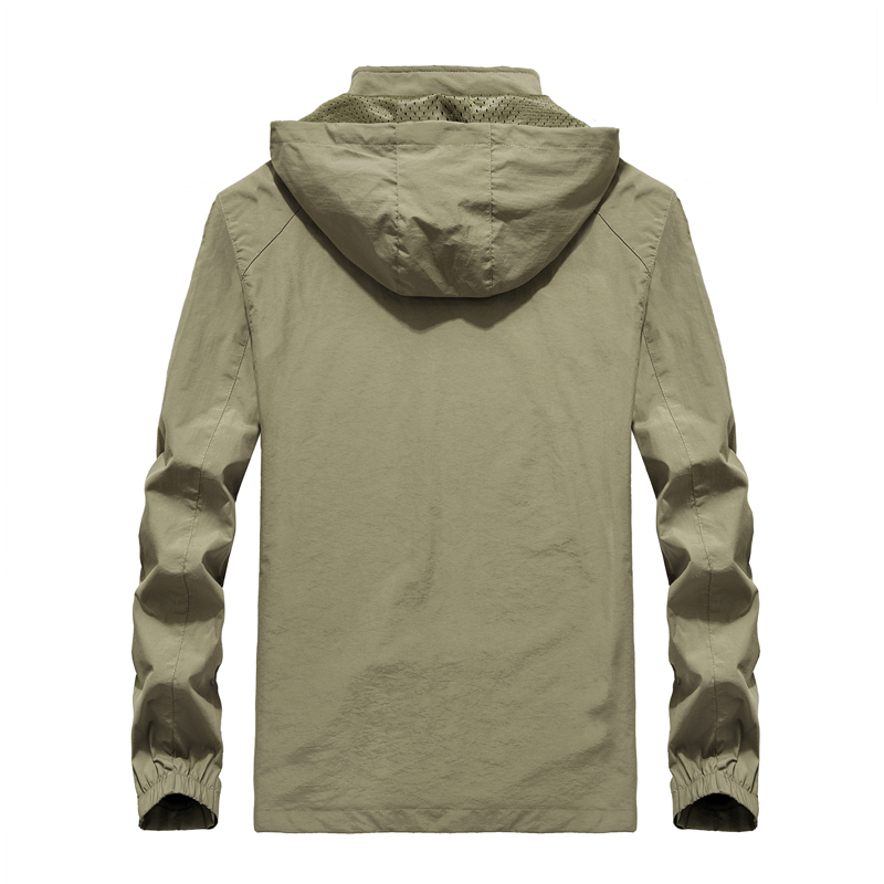 Jacket Men Spring Autumn Casual Loose Mens Jacket Sportswear Outdoors Breathable Coat Men's Jackets Coats Plus Size 5XL 6XL 7XL 201127