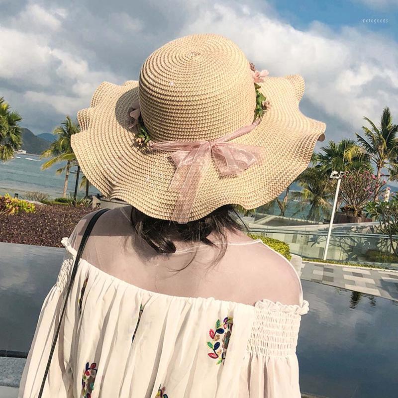 Fashion Women Hats Korean Ladies Hat Big Flower Sun Hat Beach Travel Outdoor On Vacation Sun Sunscreen Straw Hats1, White
Fashion Women Hats Korean Ladies Hat Big Flower Sun Hat Beach Travel Outdoor On Vacation Sun Sunscreen Straw Hats1, White