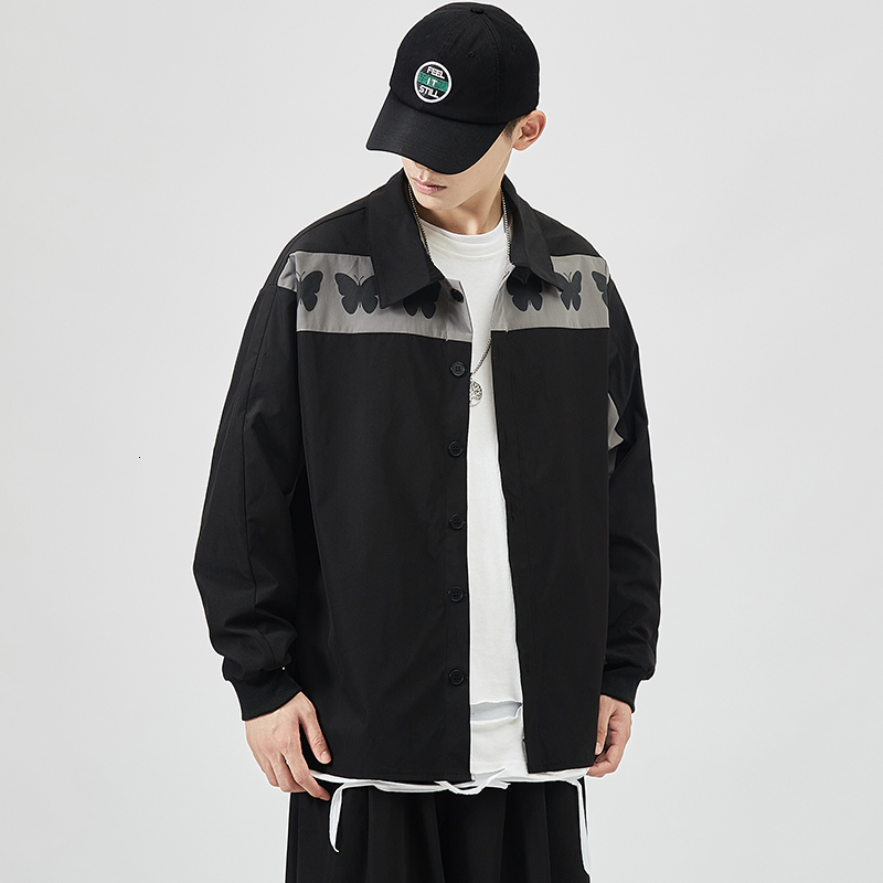 2021 Brand Spring Autumn Long Sleeves New Collar Korea Style Black Shirt for Men's Harajuku Clothes Focd, C161 1
2021 Brand Spring Autumn Long Sleeves New Collar Korea Style Black Shirt for Men's Harajuku Clothes Focd, C161 1