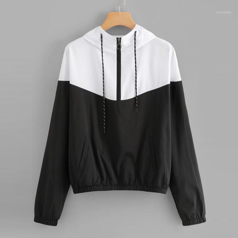 JAYCOSIN Outerwear Coats Jackets Long Sleeve Patchwork Oversize Zipper Jacket Windbreaker Thin coat and jackets women Sport Coat1, Black
JAYCOSIN Outerwear Coats Jackets Long Sleeve Patchwork Oversize Zipper Jacket Windbreaker Thin coat and jackets women Sport Coat1, Black