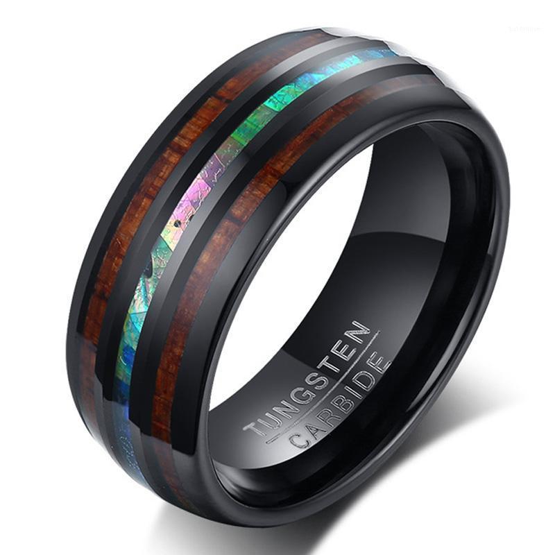 Mens Tungsten Ring Koa Wood Shell Inlay 8mm Opal Engagement Wedding Band Carbide Fiber Ring1
Mens Tungsten Ring Koa Wood Shell Inlay 8mm Opal Engagement Wedding Band Carbide Fiber Ring1