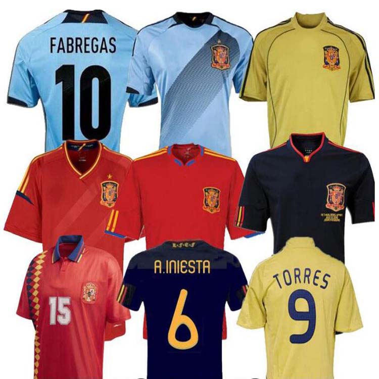 1994 1996 2002 2012 Spain Retro Soccer Jerseys VINTAGE CLASSIC A.INIESTA TORRES RAUL Jerseys XAVI DAVID VILLA vintage old football shirt, Black;yellow
1994 1996 2002 2012 Spain Retro Soccer Jerseys VINTAGE CLASSIC A.INIESTA TORRES RAUL Jerseys XAVI DAVID VILLA vintage old football shirt, Black;yellow