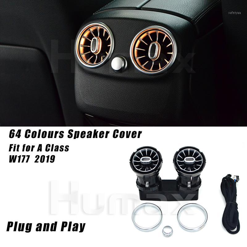 Car Rear Seat LED Air Vent for A class W177 Air Turbine Interior Atmosphere Light Auto Decoration 64 colors1
Car Rear Seat LED Air Vent for A class W177 Air Turbine Interior Atmosphere Light Auto Decoration 64 colors1