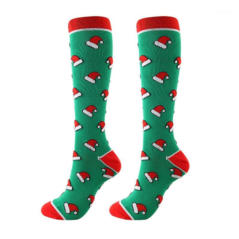 1 pair Compression Socks Knee High/Long Christmas Cap Tree Deer Striped Printed Polyester Nylon woman socks1
1 pair Compression Socks Knee High/Long Christmas Cap Tree Deer Striped Printed Polyester Nylon woman socks1